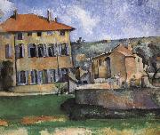 Paul Cezanne farms and housing Sweden oil painting artist